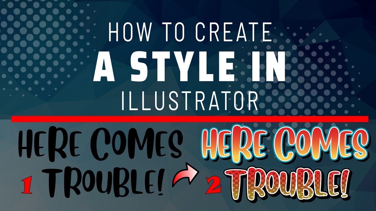 How to create a Style in Illustrator using the Appearance