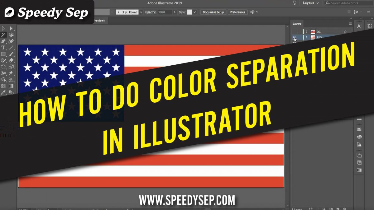 Color Separation for Screen Printing Illustrator (Guide)